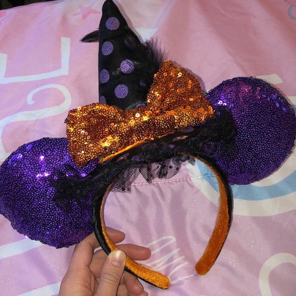 Halloween Minnie Ears (NOT SOLD ANYWHERE ELSE) - Picture 1 of 4